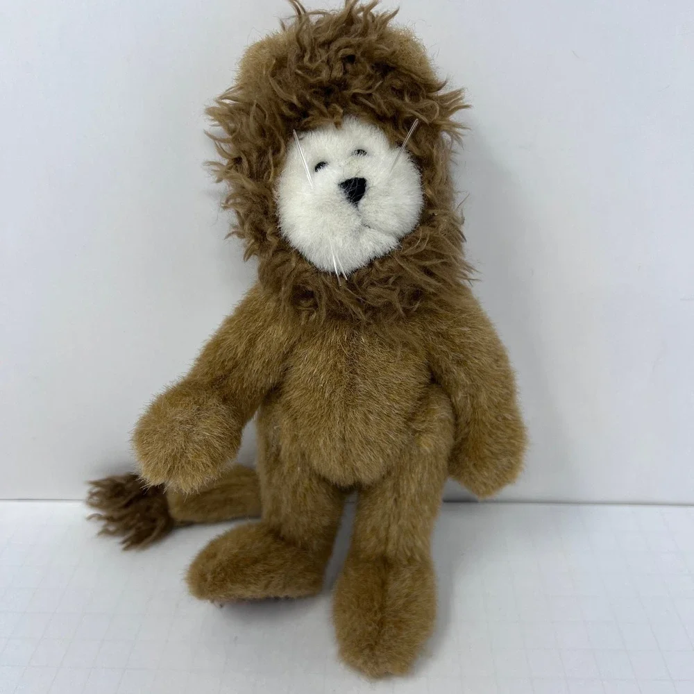 Boyds Collection Plush Bear 8 Inch Brown Lion Costume‎ Removable Mane Hood